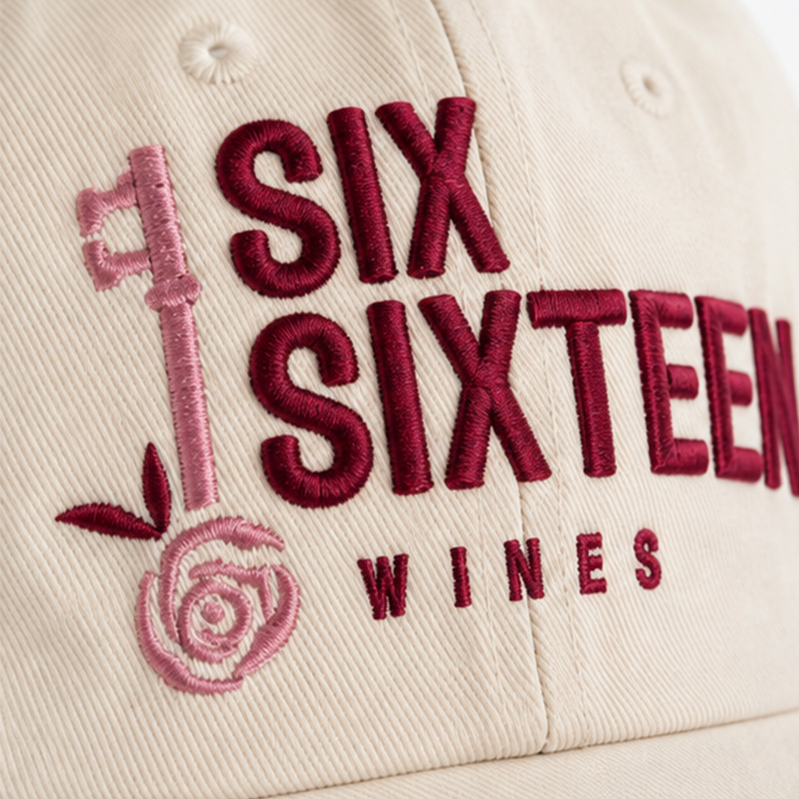 Cream "SixSixteen Wines" Structured Cap