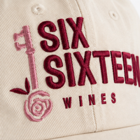 Cream "SixSixteen Wines" Structured Cap