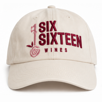Cream "SixSixteen Wines" Structured Cap